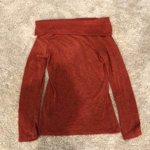 Off the shoulder sweater